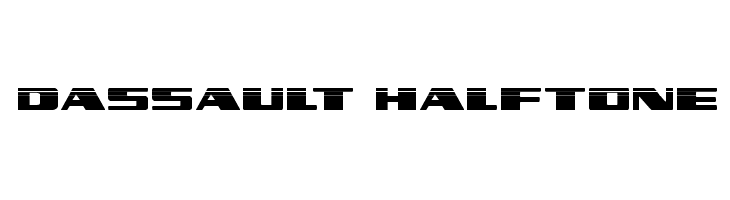 Dassault Halftone  les polices de caractères gratuit tlcharger