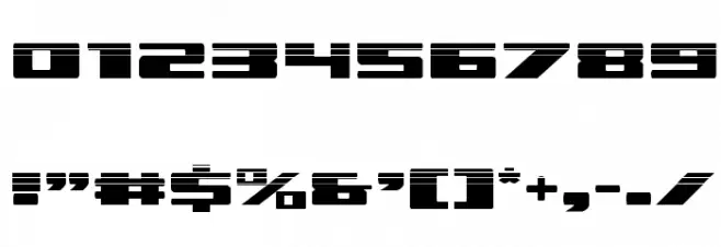 Dassault Halftone Font OTHER CHARS