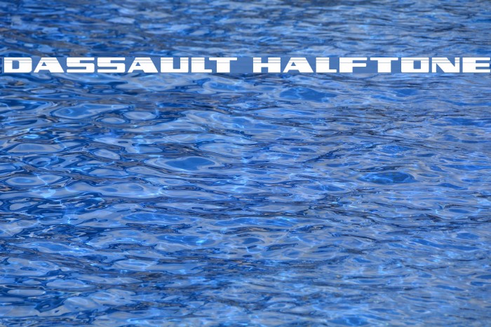 Dassault Halftone Example 3