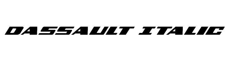 Dassault Italic Font - FFonts.net