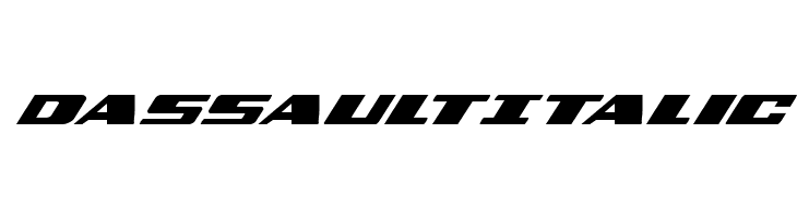 Dassault Italic  Frei Schriftart Herunterladen