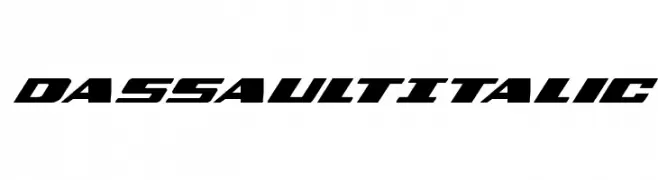 Dassault Italic  Frei Schriftart Herunterladen