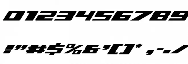 Dassault Italic Font OTHER CHARS