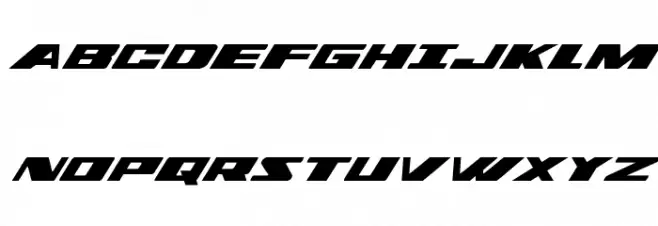 Dassault Italic Caratteri MAIUSCOLE