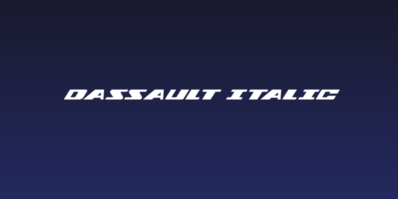 Dassault Italic Social Header