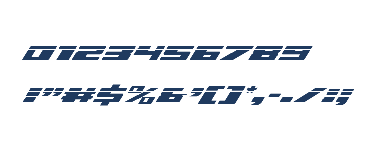 Dassault Laser Italic Other Characters