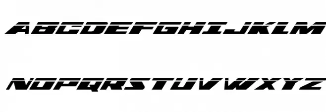 Dassault Laser Italic Шрифта ВЕРХНИЙ