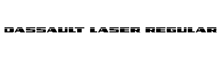 Dassault Laser Regular  フリーフォントのダウンロード