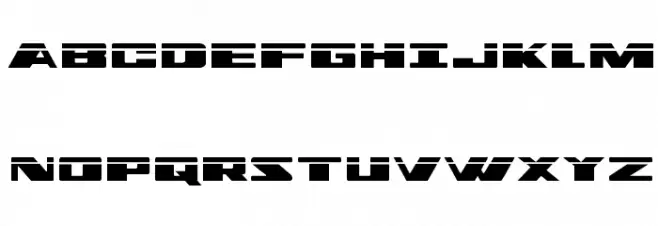 Dassault Laser Regular Schriftart Groß