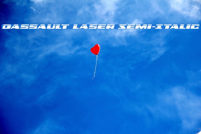 Dassault Laser Semi-Italic Example 2