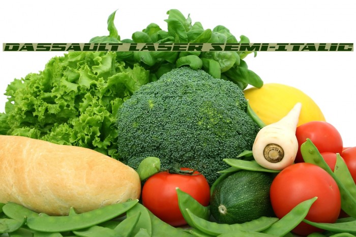 Dassault Laser Semi-Italic Example 3