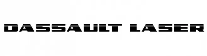Dassault Laser  font caratteri gratis