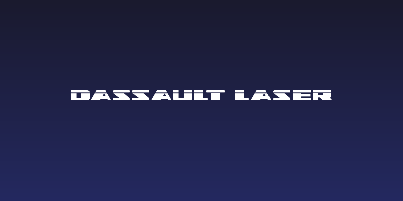 Dassault Laser Social Header