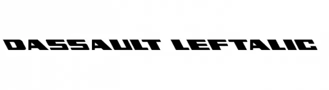 Dassault Leftalic  नि: शुल्क फ़ॉन्ट्स डाउनलोड