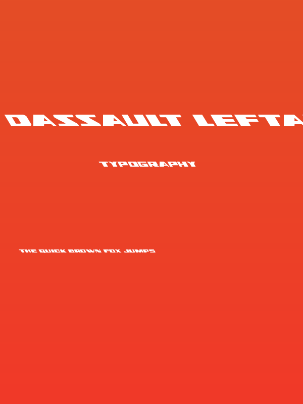 Dassault Leftalic Poster
