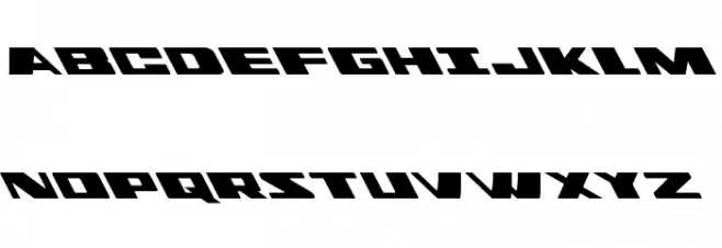 Dassault Leftalic Шрифта ВЕРХНИЙ