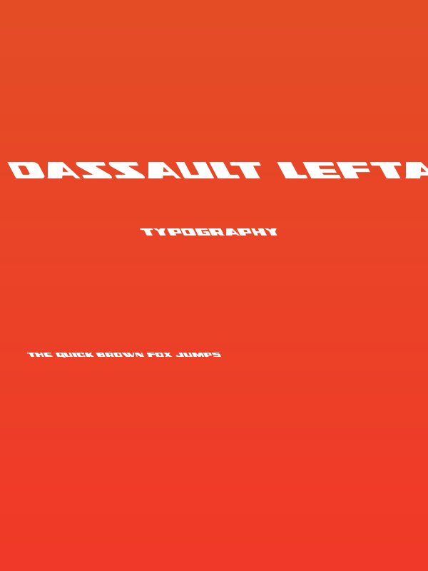 Dassault Leftalic Poster
