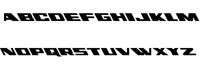 Dassault Leftalic Font LOWERCASE