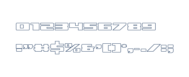 Dassault Outline Regular Other Characters