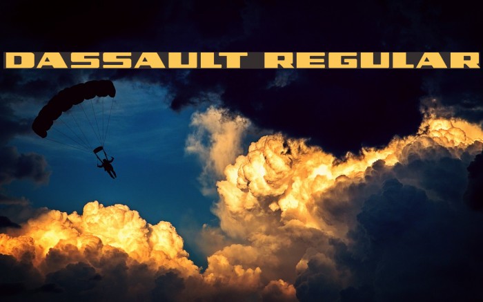 Dassault Regular Example 3