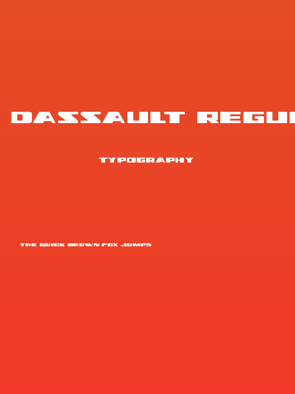 Dassault Regular Poster