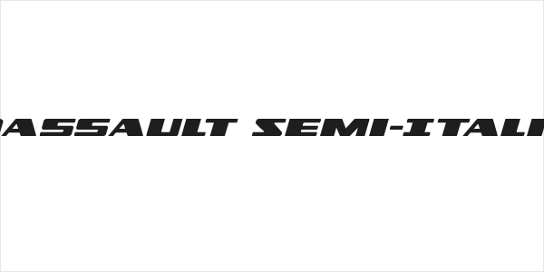 Dassault Semi-Italic Logo