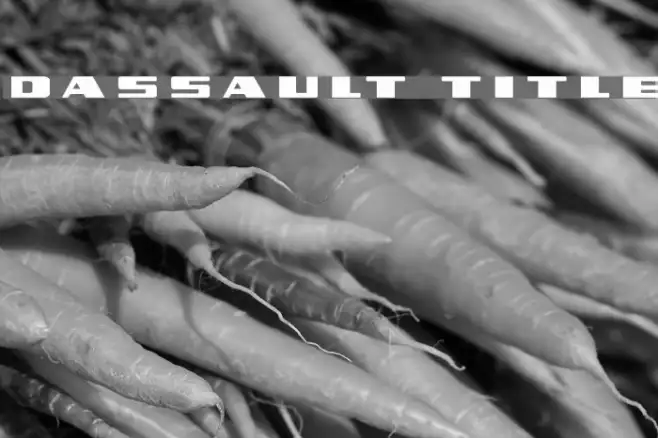 Dassault Title Example 1