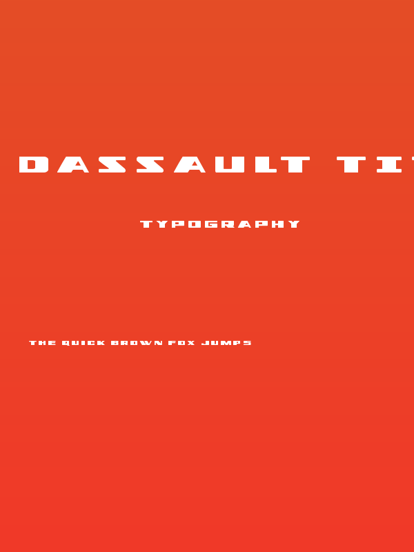 Dassault Title Poster