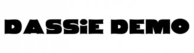 Dassie DEMO  Fuentes Gratis Descargar