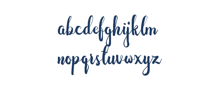 DastanScript Lowercase