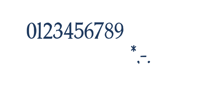 Dastine Oramica Demo Regular Other Characters