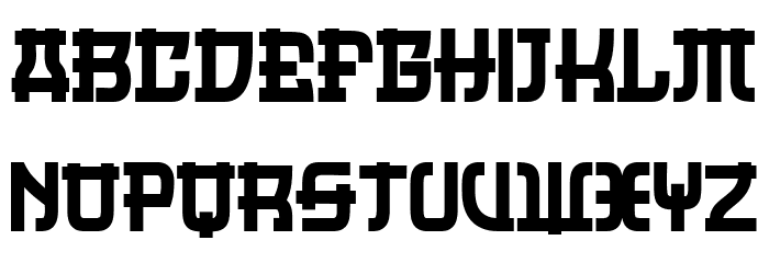 Dasvidaniya Book Bold Font LOWERCASE