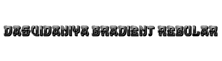 Dasvidaniya Gradient Regular  Fuentes Gratis Descargar