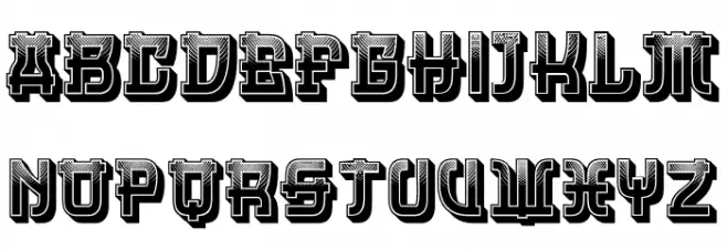Dasvidaniya Gradient Regular Schriftart Groß
