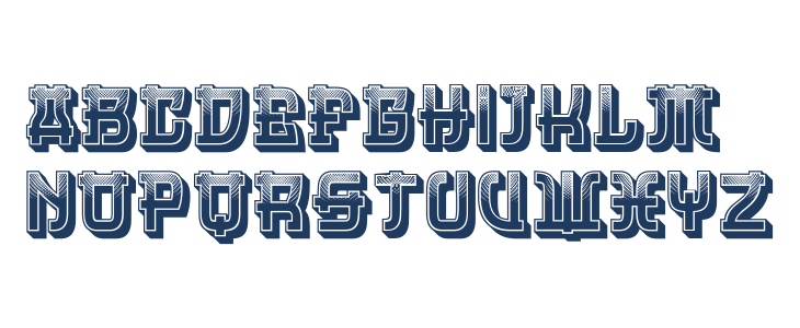 Dasvidaniya Gradient Regular Lowercase