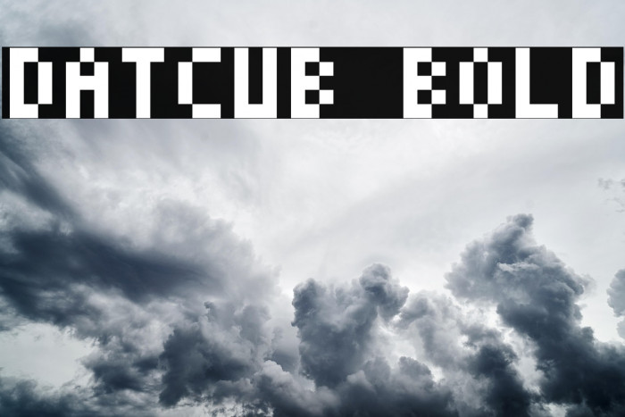 DatCub Bold Example 3