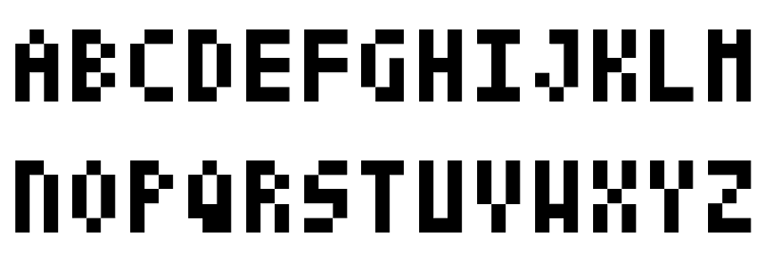 DatCub Bold Font LOWERCASE