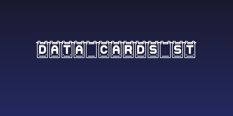 Data Cards St Social Header