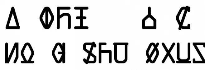 Data Control Unifon Font UPPERCASE