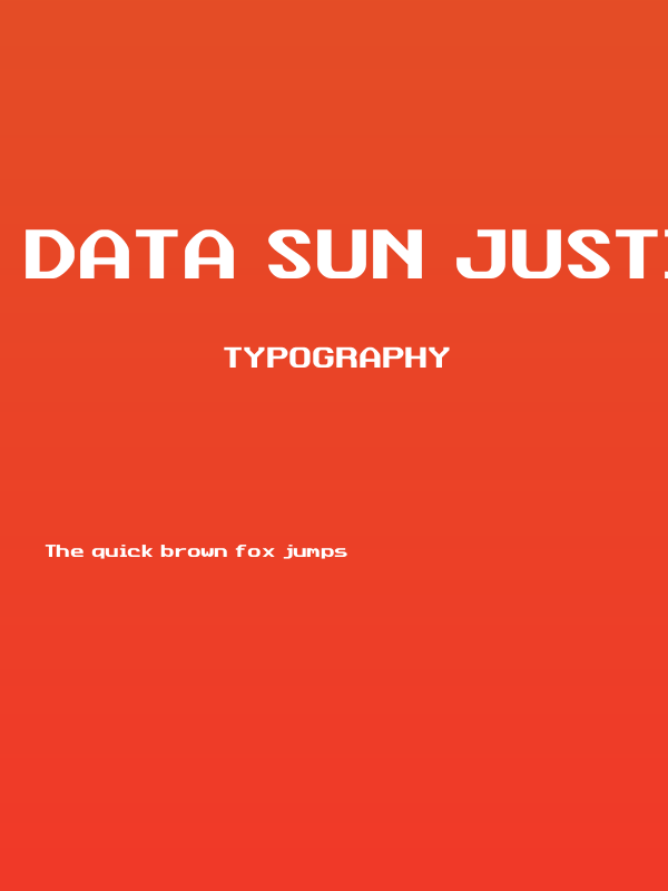 Data Sun Justified Poster