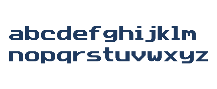 Data Sun Justified Lowercase