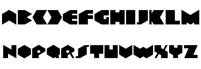 Data Transfer Font LOWERCASE