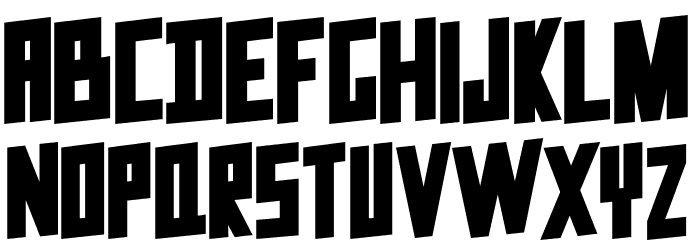 Data Trash #2 Font LOWERCASE
