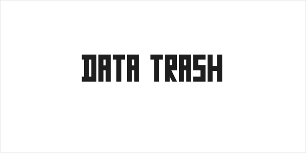 Data Trash Logo