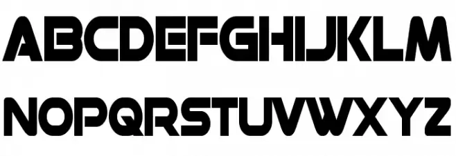 Datacron Condensed Bold Polices MAJUSCULES