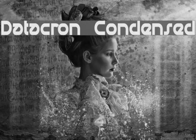 Datacron Condensed Fuentes examples