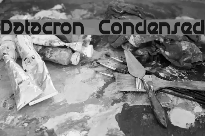 Datacron Condensed Fuentes examples