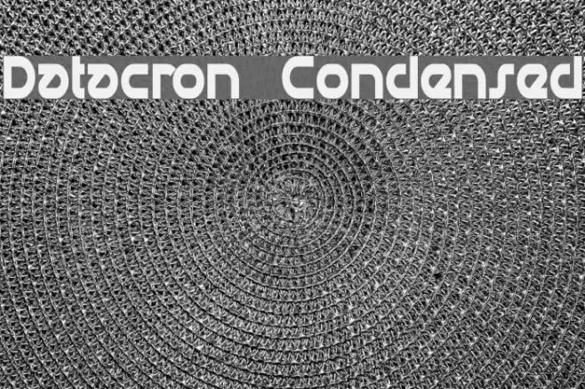 Datacron Condensed Fuentes examples