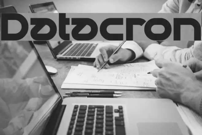 Datacron Font examples