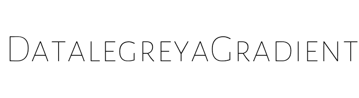 Datalegreya Gradient  Frei Schriftart Herunterladen